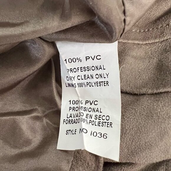 Miilla Womens Blazer Jacket Khaki Stone Buttons Ruched Casual Suit Solid M - Picture 11 of 11